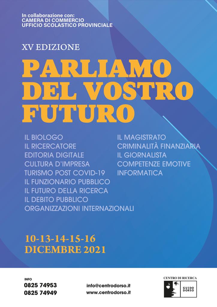 Parliamo del vostro futuro 2021@ Avellino